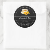 Simple Homemade Calendula Tea Label (Tas)