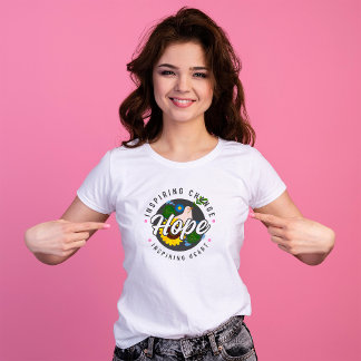 Simple Hope Inspirerende Vrouwen T-shirt