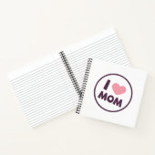 Simple I Love mama Moederdag | Guestbook Notitieboek (Binnen)