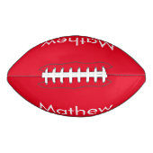 simple initial letter monogram add your name lett american football (Voorkant)