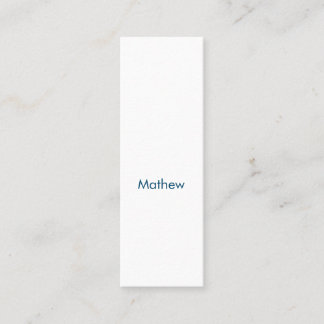 simple initial letter monogram add your name lett  contactkaartje