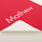 simple initial letter monogram add your name lett sherpa deken (3/4)