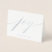 Simple Joy | Vakantiefoto Silver Folie Kaarten (Voorkant)