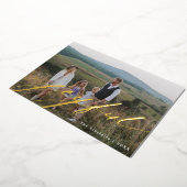 Simple Joyful Script Overlay-foto Folie Feestdagenkaart (Gedraaid)