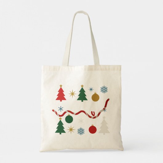 Simple Joys Christmas Tote Bag (Achterkant)