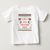 Simple Joys Horrelijke Trui Kerst Kinderen Peuters (Voorkant)