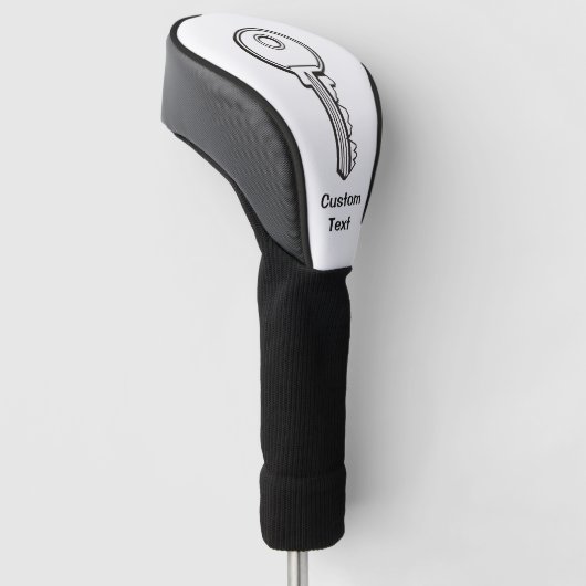 Simple Key Golfheadcover (Schuin)