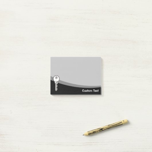 Simple Key Post-it® Notes (Op bureau)