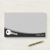 Simple Key Post-it® Notes (Op bureau)
