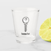 Simple Key Shot Glas (Voorkant)