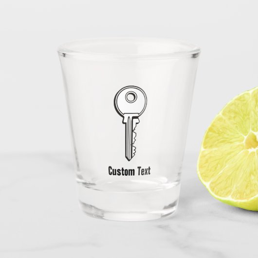 Simple Key Shot Glas (Voorkant)