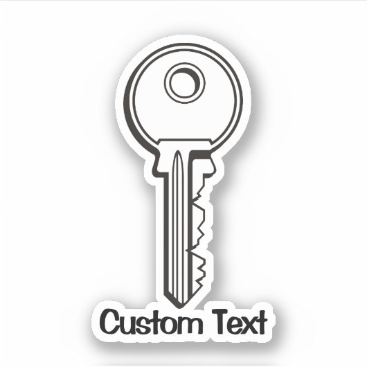 Simple Key Sticker (Voorkant)