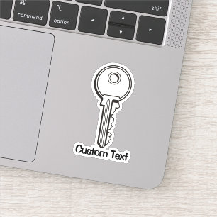 Simple Key Sticker