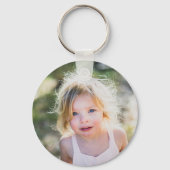 Simple Kids Two Photos Keepsake Sleutelhanger (Voorkant)