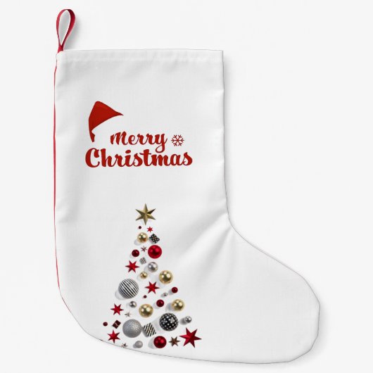 simple kleine kerstsok (Voorkant)