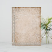 Simple Lace Letterhead (Staand voorkant)