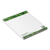 Simple Lawn Care Service Promotionele Logo Tekst Notitieblok (Schuin)