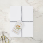 Simple Lemongrass Tea Hang Tag  Cadeaulabel (Met Touw)