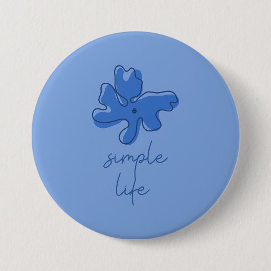 Simple Life Minimalism Button (Voorkant)