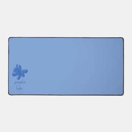 Simple Life Minimalism Desk Mat (Voorkant)