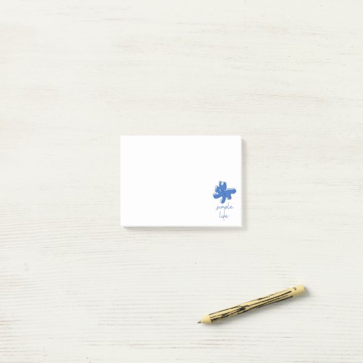 Simple Life Minimalism Post-It Notes (Op bureau)