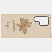 Simple Life Minimalism Samsung Galaxy Hoesje (Achterkant horizontaal)