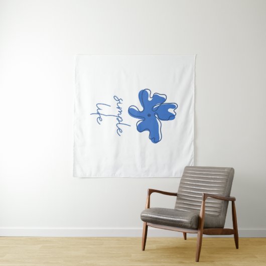 Simple Life Minimalism Tapestry Wandkleed (In Situ (horizontaal))