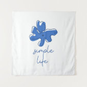 Simple Life Minimalism Tapestry Wandkleed (Voorkant)