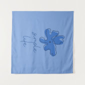 Simple Life Minimalism Tapestry Wandkleed (Voorkant (horizontaal))