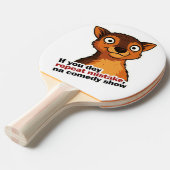 Simple Lifestyle Ping Pong Paddle Tafeltennisbatje (Voorkant Gekanteld)
