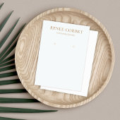 Simple Light Blue Earring Jewelry Display Kaart