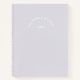 Simple Lila Gratitude Journal Notitieboek