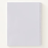 Simple Lila Gratitude Journal Notitieboek (Achterkant)