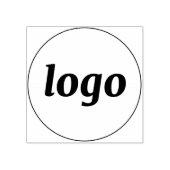 Simple Logo Branding Business Promotional Rubberstempel (Afrduk)