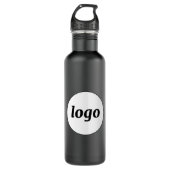 Simple Logo Branding Business Promotional Waterfles (Voorkant)
