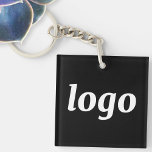 Simple Logo Branding Promotional Business Sleutelhanger<br><div class="desc">Showcase your brand with this sleek, minimalist logo design for professional visibility. Featuring a clean layout that highlights your logo, it’s ideal for offices, corporate events, trade shows, conferences, and everyday brand presence. A simple, polished way to keep your branding front and center. Minimalist and professional. Great for employee branding,...</div>
