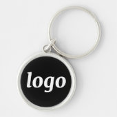 Simple Logo Branding Promotional Business Sleutelhanger (Voorkant)
