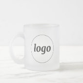 Simple Logo Business Branding Promotional Matglas Koffiemok (Links)
