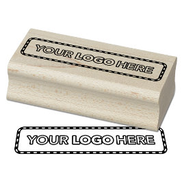 Simple Logo Business Branding Rubber Stamp Rubberstempel