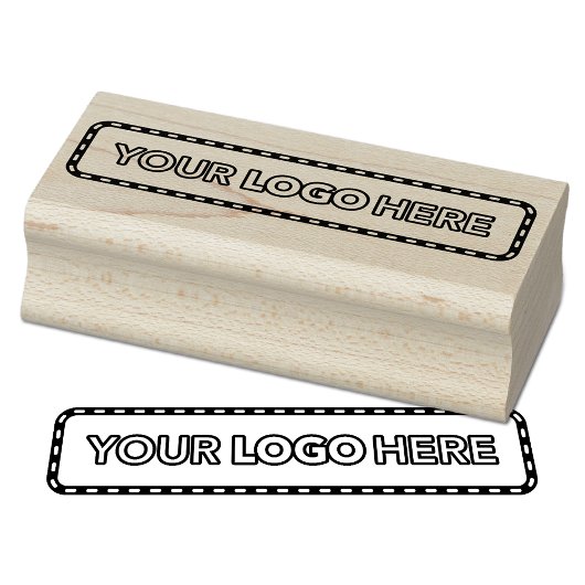 Simple Logo Business Branding Rubber Stamp Rubberstempel