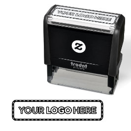 Simple Logo Business Branding Zelfinktende Stempel