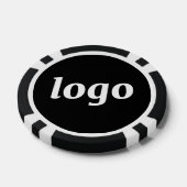 Simple Logo Business Promotional Branding Poker Chips (Enkel)