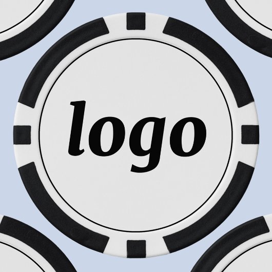 Simple Logo Business Promotional Branding Poker Chips