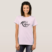 Simple Logo Ladies T-Shirts (T-TLM01) (Voorkant volledig)