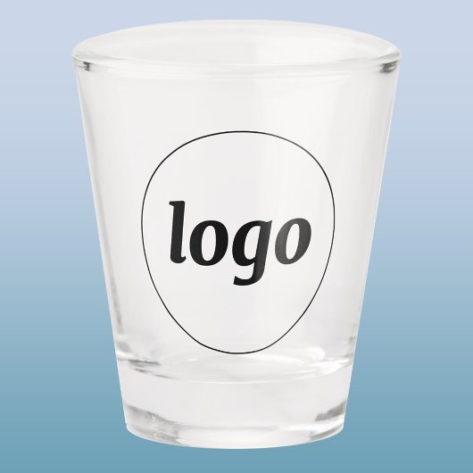 Simple Logo Promotional Business Branding Shot Glas