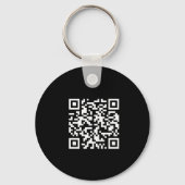 Simple Logo QR Code Business Promotional Keychain (Achterkant)
