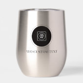 Simple Logo Text Business Promotional Branding (Achterkant)