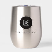 Simple Logo Text Business Promotional Branding (Voorkant)