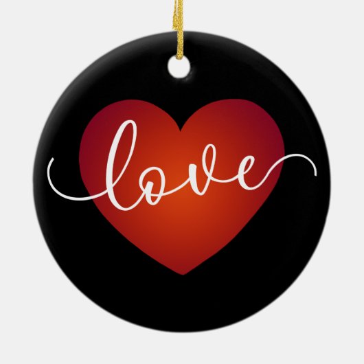 Simple Love Calligraphy Valentijn | ORNAMENT (Achterkant)