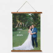 Simple Love Photo Wall Tapestry Hangend Wandkleed (Voorkant)